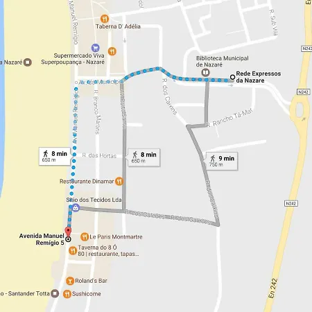 Em Frente Ao Mar 公寓 *